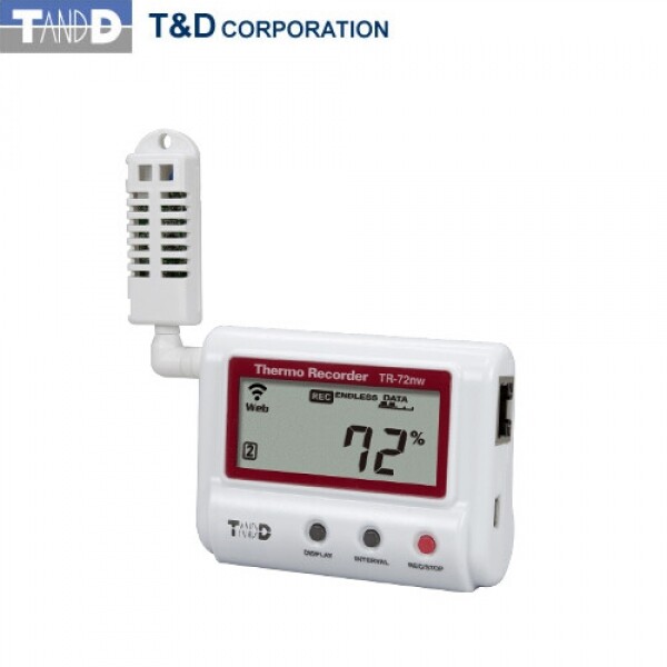(주)우리종합계측기,온도/습도 데이터로거 TR-72nw-S