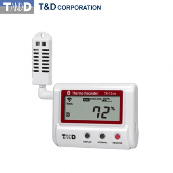 (주)우리종합계측기,온도/습도 데이터로거 TR-72wb-S